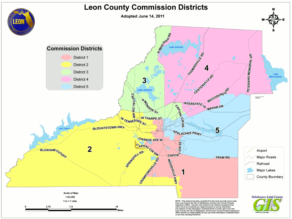 Where Is Leon County Florida On A Map